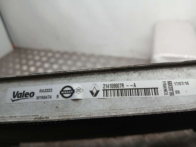 214108607R RENAULT Радиатор охлаждения двигателя купить в Украина