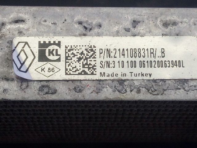 214108831R RENAULT Радиатор охлаждения двигателя левый купить в Ужгород
