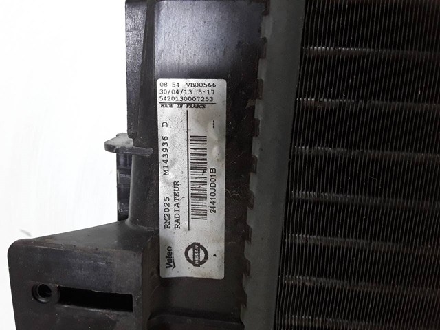 NISSAN 21410JD01B Радиатор охлаждения двигателя в наличии Ровно