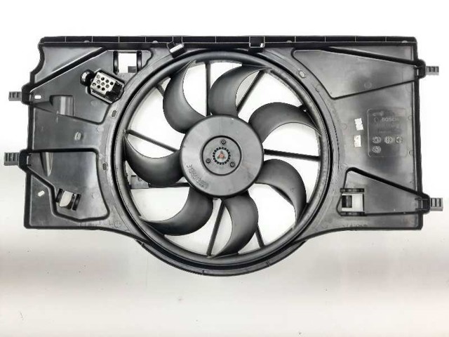 Ventilador elétrico de esfriamento montado (motor + roda de aletas) Renault Laguna 3 BT0, BT1