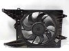 Ventilador elétrico de esfriamento montado (motor + roda de aletas) 214814342R RENAULT