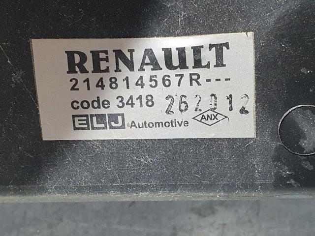 214814567R RENAULT Диффузор радиатора охлаждения, в сборе с мотором и крыльчаткой купить в Ровно