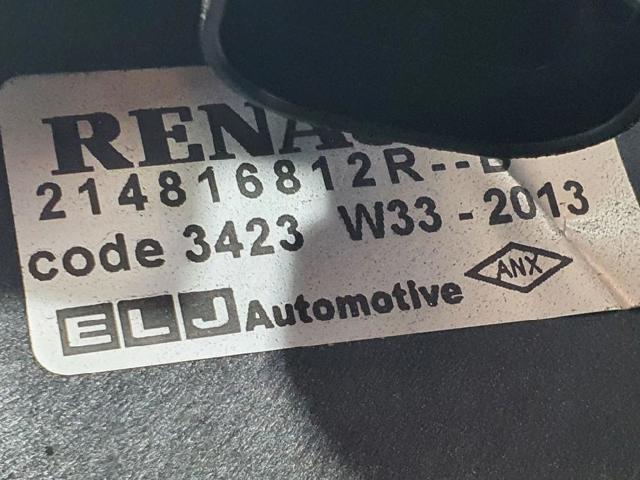 214816812R RENAULT Диффузор вентилятора в сборе с мотором и крыльчаткой купить в Одесса