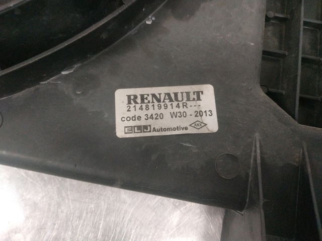 RENAULT 214819914R Диффузор вентилятора в сборе с мотором и крыльчаткой в наличии Черкассы
