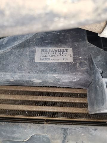 214819914R RENAULT Диффузор вентилятора в сборе с мотором и крыльчаткой купить в Украина