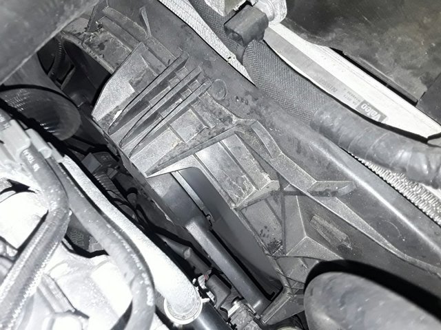 Difusor do radiador de esfriamento, montado com motor e roda de aletas 21481JD21B Nissan