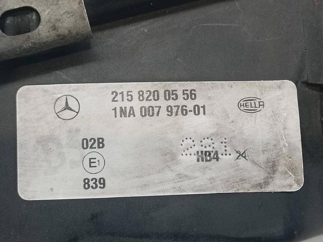 2158200556 MERCEDES Фара противотуманная левая купить в Львов