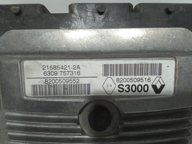 215854212A RENAULT Блок управления двигателем купить в Запорожье