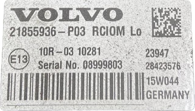 VOLVO 21855936 в наличии Ужгород