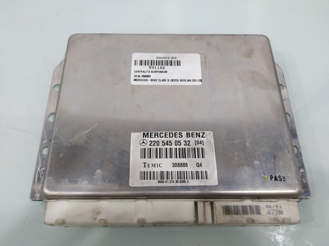 2205450532 MERCEDES Блок управления пневмоподвеской купить в Хмельницкий