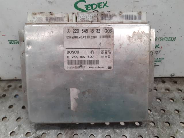 MERCEDES 2205451832 Блок управления ESP в наличии Сумы