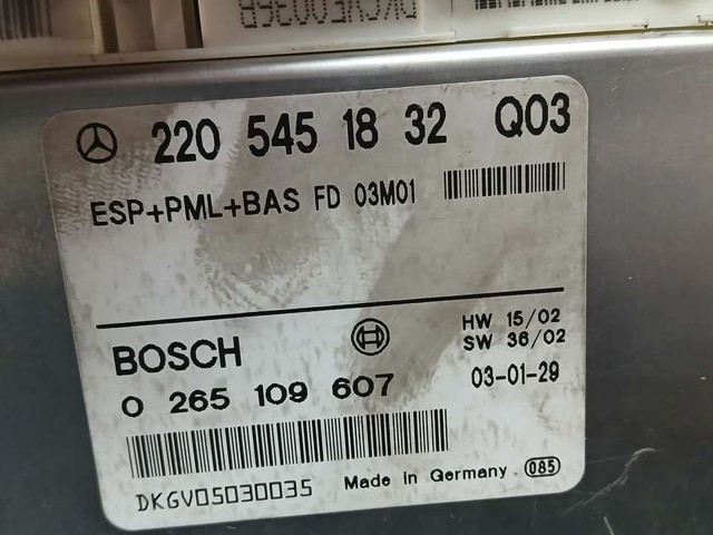 MERCEDES 2205451832 Блок управления ESP в наличии Запорожье