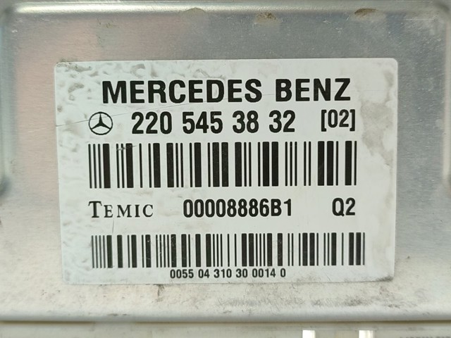 MERCEDES 2205453832 Блок управления пневмоподвеской в наличии Харьков