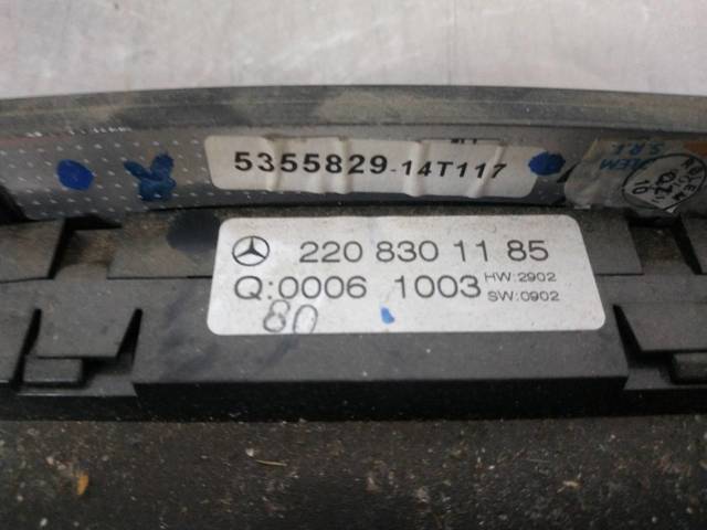 2208301185 MERCEDES Блок управления режимами отопления/кондиционирования купить в Сумы