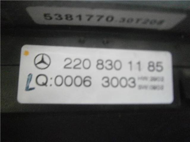 2208301185 MERCEDES Блок управления кондиционером купить в Сумы