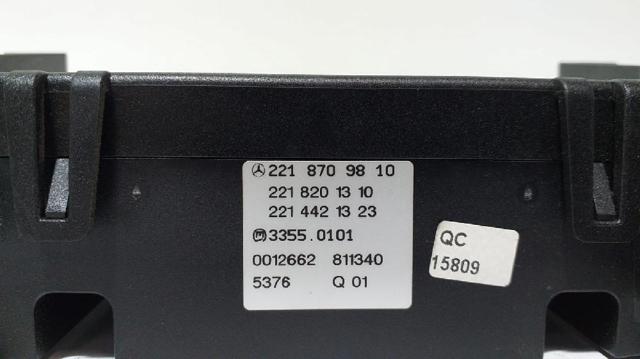 MERCEDES 2218709810 Блок кнопок центральной консоли в наличии Украина