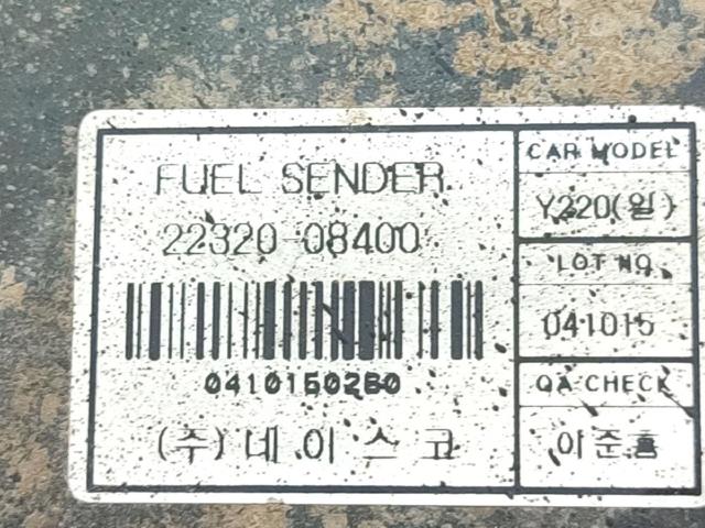 Sensor do nível de combustível no tanque SsangYong Rexton 1 RJN