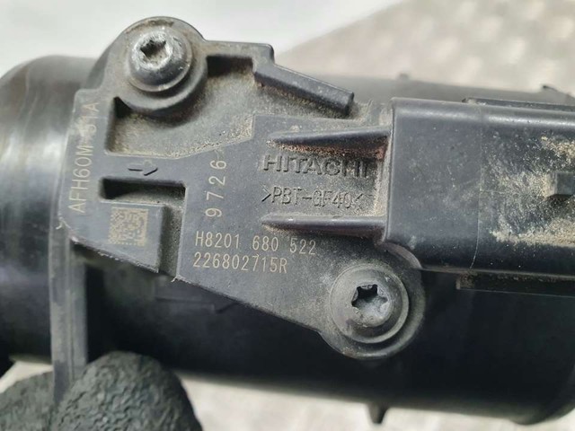 RENAULT 226802715R Датчик потока (расхода) воздуха, расходомер M.A.F. - (Mass Airflow) в наличии Хмельницкий