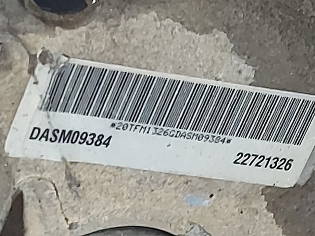 Redutor do eixo traseiro Chevrolet Captiva 1 C100