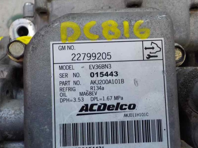 22753244 OPEL Компрессор кондиционера купить в Сумы