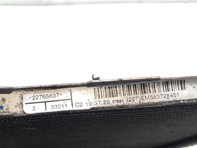 22765637 OPEL Радиатор охлаждения двигателя купить в Сумы
