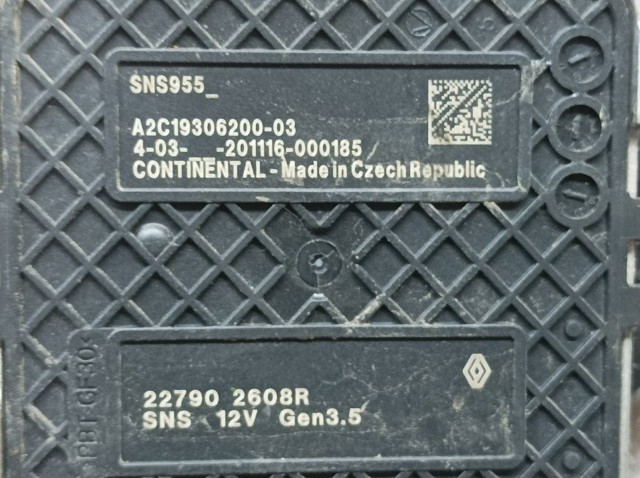 227902608R RENAULT Датчик оксидов азота NOX задний купить в Тернополь