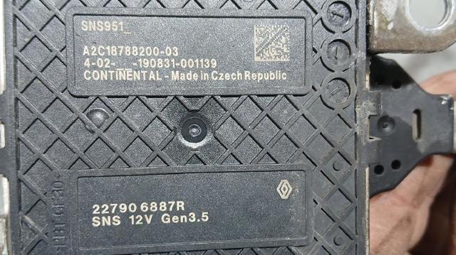 227906887R RENAULT Датчик оксидов азота NOX передний купить в Одесса
