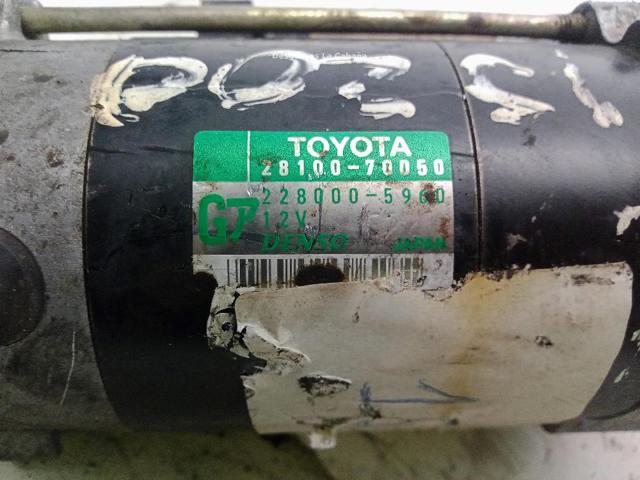 2280005960 TOYOTA Стартер купить в Тернополь