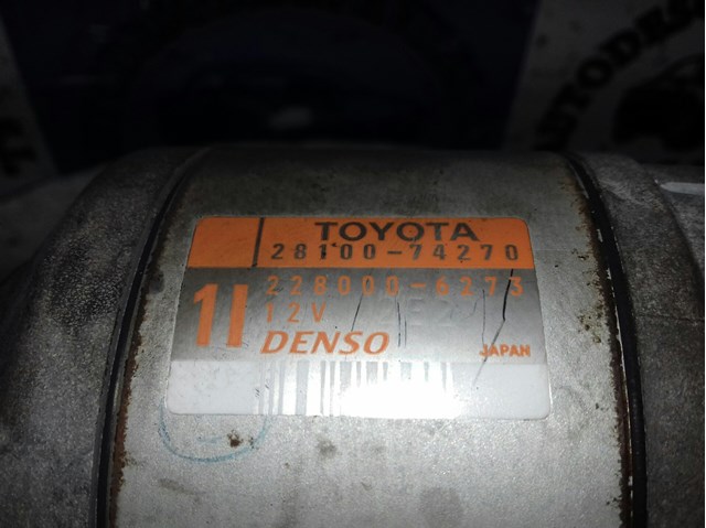 Motor de partida para Toyota Avensis 2.0 (azt250_) 1az 2280006273