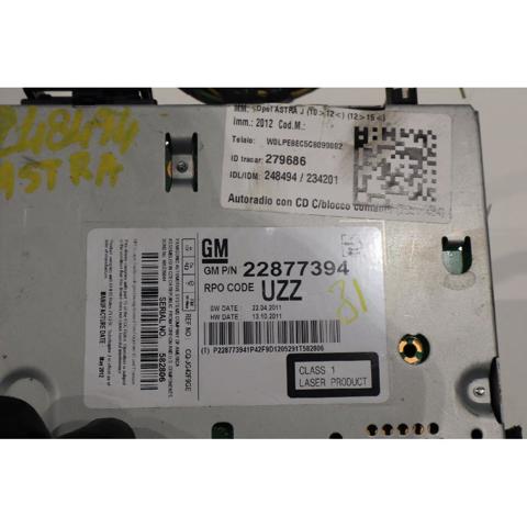 22877394 OPEL купить в Киев