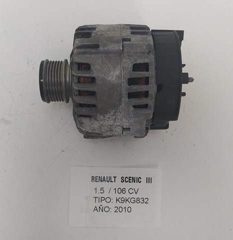 Alternador para Renault Scénic III 1.5 DCI K9KJ8 231000026R