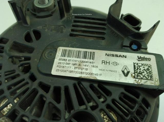 2310000Q5H NISSAN Генератор купить в Чернигов