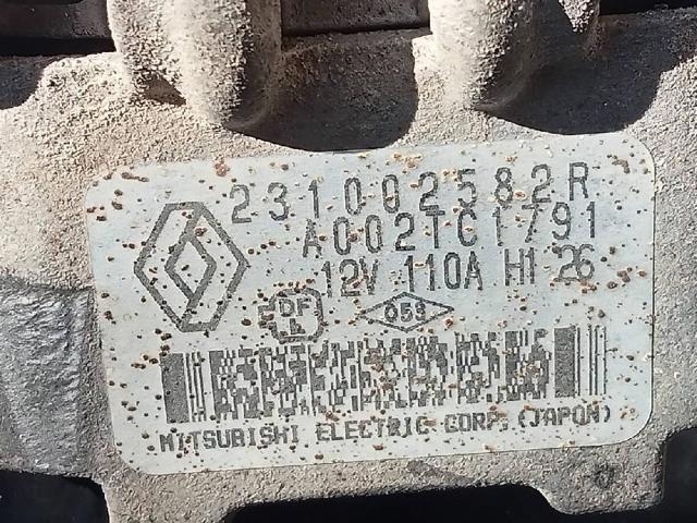 RENAULT 231002582R Генератор в наличии Запорожье