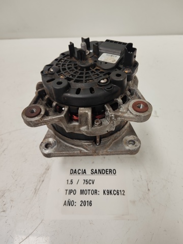 Alternador para Dacia Sandero 1.5 DCI K9K796 231002949R
