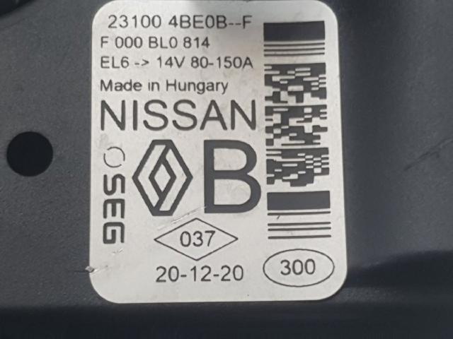 231004BE0BF NISSAN Генератор купить в Винница