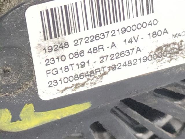 231008648R RENAULT Генератор купить в Николаев