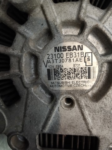 23100EB31B NISSAN Генератор купить в Хмельницкий