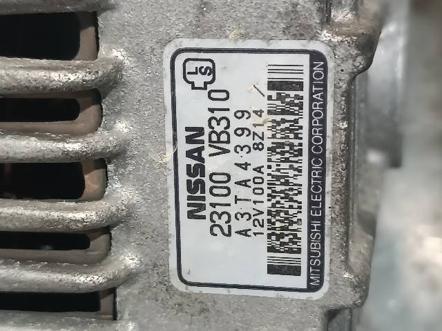 NISSAN 23100VB310 Генератор в наличии Житомир