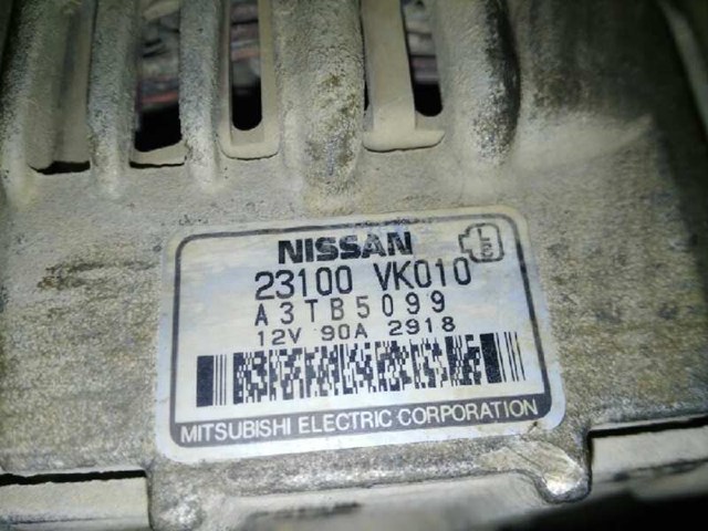 23100VK010 NISSAN Генератор купить в Чернигов