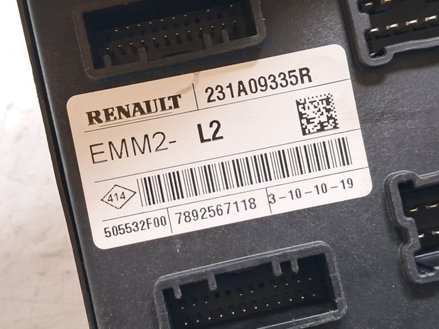 231A09335R RENAULT Модуль управления (ЭБУ) впрыском топлива купить в Ужгород