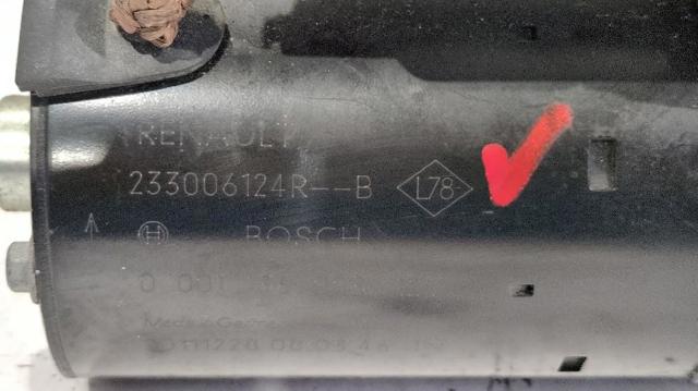 RENAULT 233006124R Стартер в наличии Хмельницкий