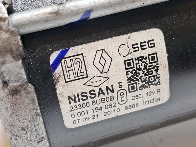 NISSAN 233006UB0B Стартер в наличии Сумы