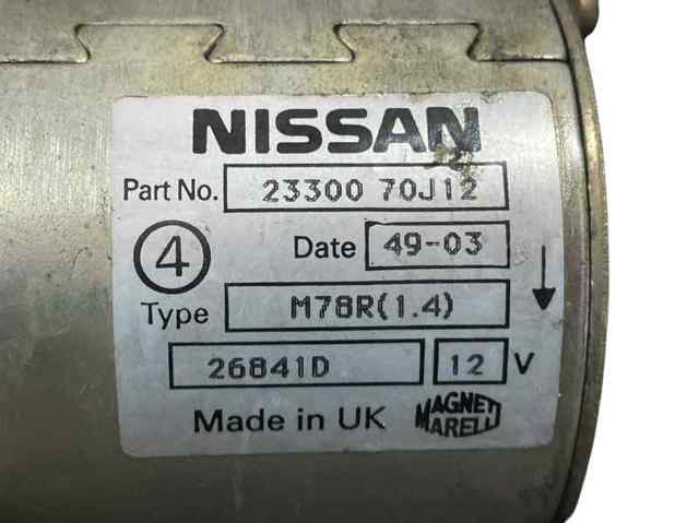 2330070J12 NISSAN Стартер купить в Хмельницкий