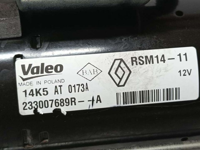 233007689R RENAULT Стартер купить в Киев