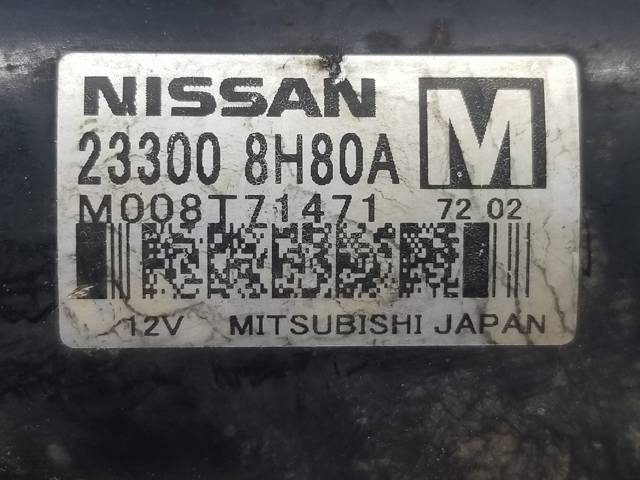 233008H80A NISSAN Стартер купить в Полтава