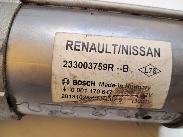 RENAULT 233009323R Стартер в наличии Хмельницкий