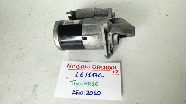 Motor arranque para nissan note (e11,e11) (2006-2012) 1.6 hr16de 23300BC20B