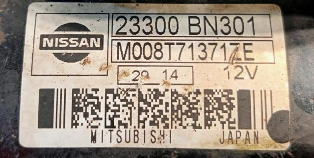23300BN301 NISSAN Стартер купить в Сумы