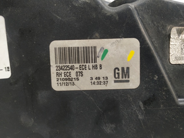 OPEL 23422540 Фонарь задний правый в наличии Сумы