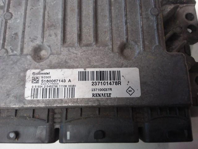 RENAULT 237100037R Модуль управления (ЭБУ) двигателем в наличии Львов